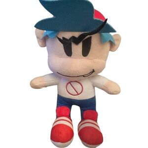 Friday Night Funkin' Boyfriend plush 10” Gaming Plush